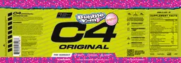Label for C4 Original Bubble Yum Original