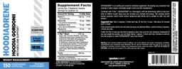 Label for Hoodiadrene 1825 mg