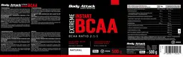 Label for Extreme Instant BCAA Natural
