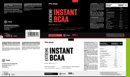 Label for Extreme Instant BCAA Watermelon Flavour