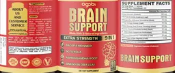 Label for Brain Support