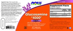 Label for Glucosamine '1000'
