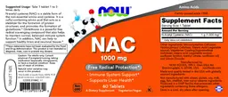 Label for NAC 1000 mg