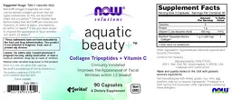 Label for Aquatic Beauty+