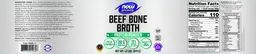 Label for Beef Bone Broth