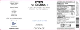 Label for Eyes Vitamins+
