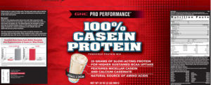 100% Casein Protein Cookies & Cream