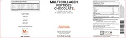 Label for Multi Collagen Peptides Chocolate Flavor