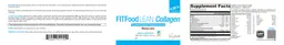 Label for FITFood Lean Collagen Mocha Latte