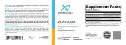 Label for K2-D3 10,000