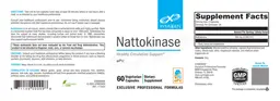 Label for Nattokinase