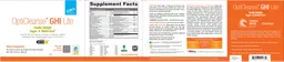 Label for OptiCleanse GHI Lite Vanilla Delight Sugar- & Stevia-Free