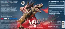 Label for Stars 'N Pipes New Found Freedom