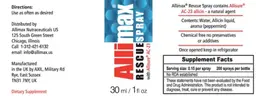Label for Rescue Spray