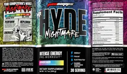 Label for Mr Hyde Nightmare Jawbreaker