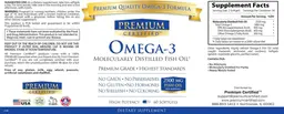 Label for Omega-3