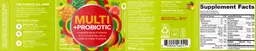Label for Multi + Probiotic Tropical Twist