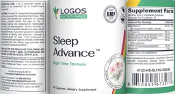 Label for Sleep Advance