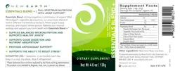 Label for Essentials Blend +