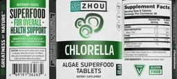Label for Chlorella