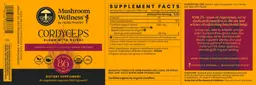 Label for Cordyceps