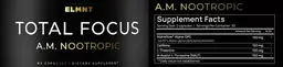 Label for Total Focus A.M. Nootropic