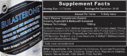 Label for Bulasterone