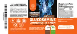 Label for Glucosamine Chondroitin + MSM 