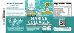 Label for Marine Collagen