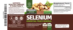 Label for Selenium 200 mcg