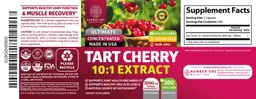 Label for Tart Cherry 10:1 Extract 3000 mg