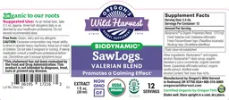 Label for Biodynamic SawLogs Extract