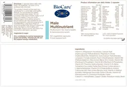 Label for Male Multinutrient