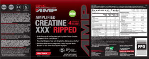 Amplified Creatine XXX Ripped Fruit Punc