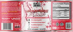 Label for Vampire Pump