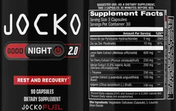 Label for Jocko Good Night 2.0