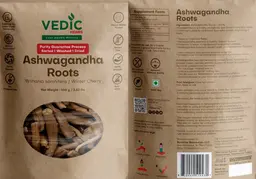 Label for Ashwagandha Roots