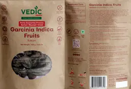 Label for Garcinia indica Fruits