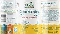 Label for Chandraprabha Vati Tablet