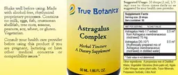 Label for Astragalus Complex