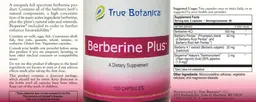 Label for Berberine Plus