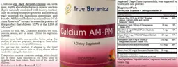 Label for Calcium AM-PM