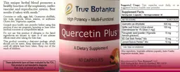 Label for Quercetin Plus