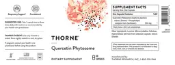 Label for Quercetin Phytosome