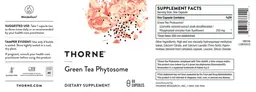 Label for Green Tea Phytosome
