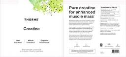Label for Creatine