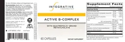 Label for Active B-Complex