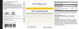 Label for Tri-Magnesium