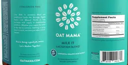 Label for Milk It Lactation Blend