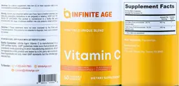 Label for Vitamin C